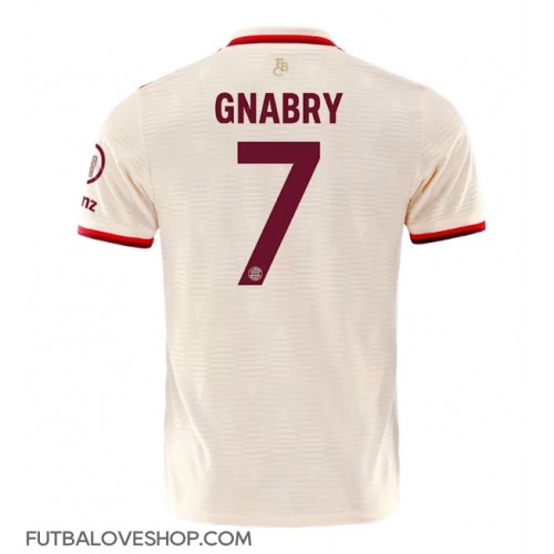 Dres Bayern Munich Serge Gnabry #7 Tretina 2024-25 Krátky Rukáv